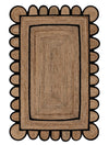 Scalloped Jute (Runner)